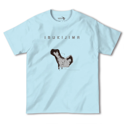 【伊吹島（香川県）】地図柄ヘビーウェイトTシャツ