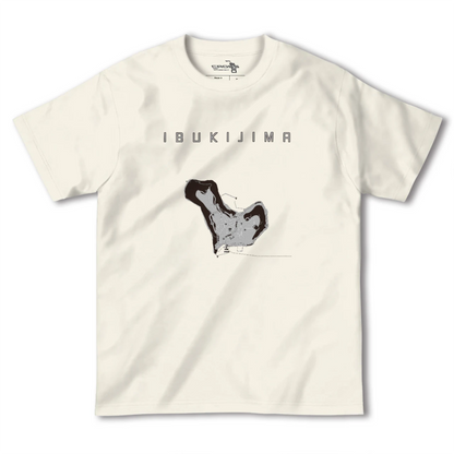 【伊吹島（香川県）】地図柄ヘビーウェイトTシャツ