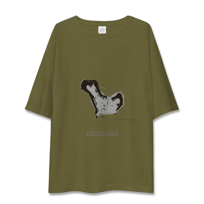【伊吹島（香川県）】地図柄ビッグシルエットTシャツ