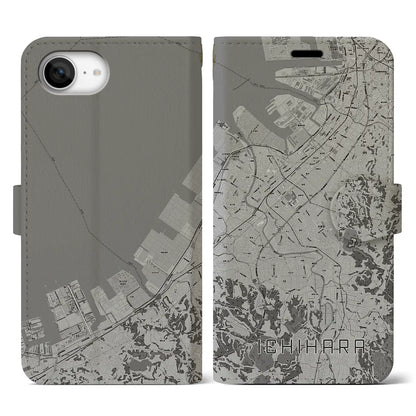 【市原（千葉県）】地図柄iPhoneケース（手帳タイプ）