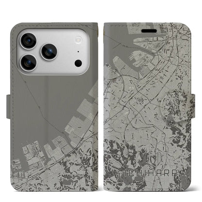 【市原（千葉県）】地図柄iPhoneケース（手帳タイプ）