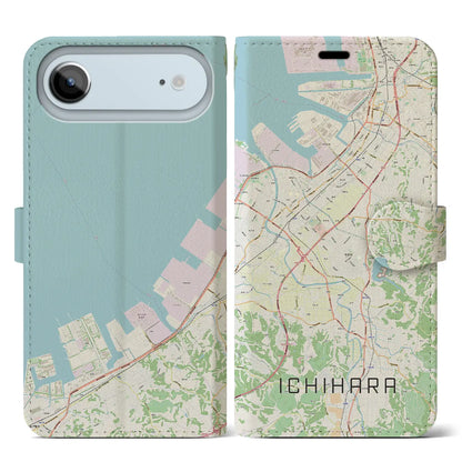 【市原（千葉県）】地図柄iPhoneケース（手帳タイプ）