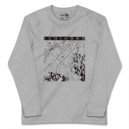 【市原（千葉県）】地図柄ロングスリーブTシャツ