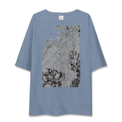 【市原（千葉県）】地図柄ビッグシルエットTシャツ