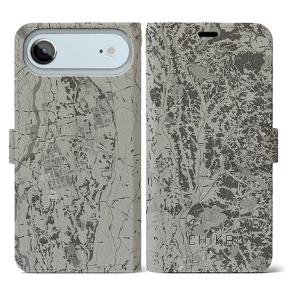 【市貝（栃木県）】地図柄iPhoneケース（手帳タイプ）