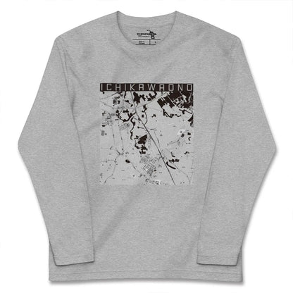 【市川大野（千葉県）】地図柄ロングスリーブTシャツ