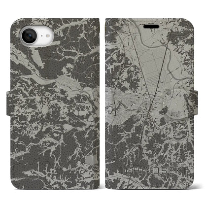 【一関（岩手県）】地図柄iPhoneケース（手帳タイプ）