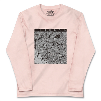 【井土ヶ谷（神奈川県）】地図柄ロングスリーブTシャツ