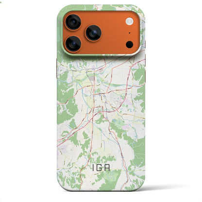 【伊賀（三重県）】地図柄iPhoneケース（バックカバータイプ）