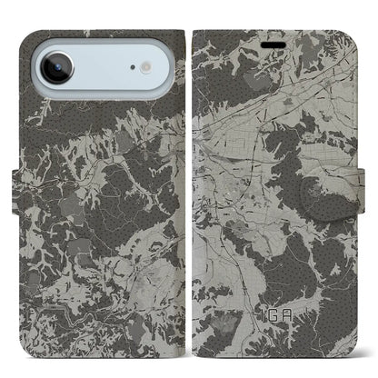 【伊賀（三重県）】地図柄iPhoneケース（手帳タイプ）