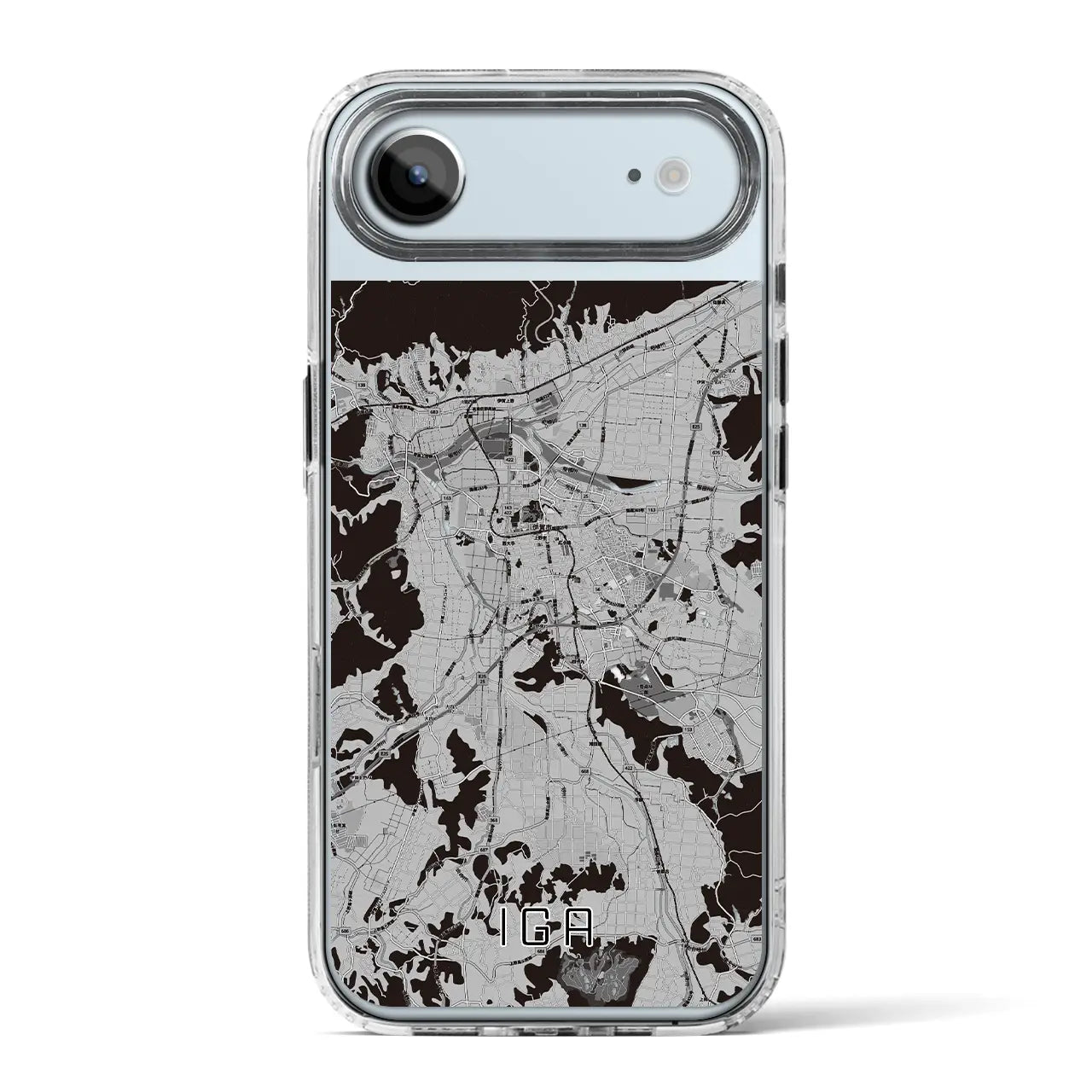 【伊賀（三重県）】地図柄iPhoneケース（MagSafeタイプ）