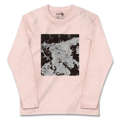 【伊賀（三重県）】地図柄ロングスリーブTシャツ