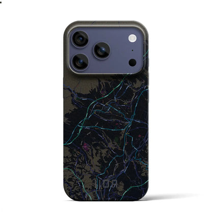 【飯田（長野県）】地図柄iPhoneケース（バックカバータイプ）