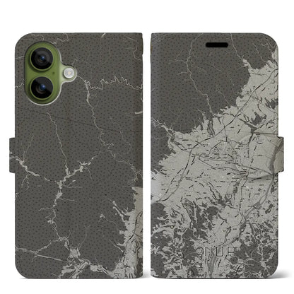 【飯田（長野県）】地図柄iPhoneケース（手帳タイプ）