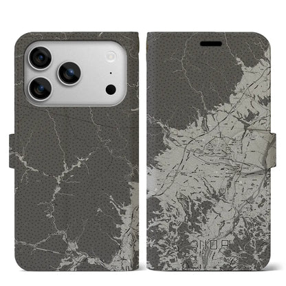 【飯田（長野県）】地図柄iPhoneケース（手帳タイプ）