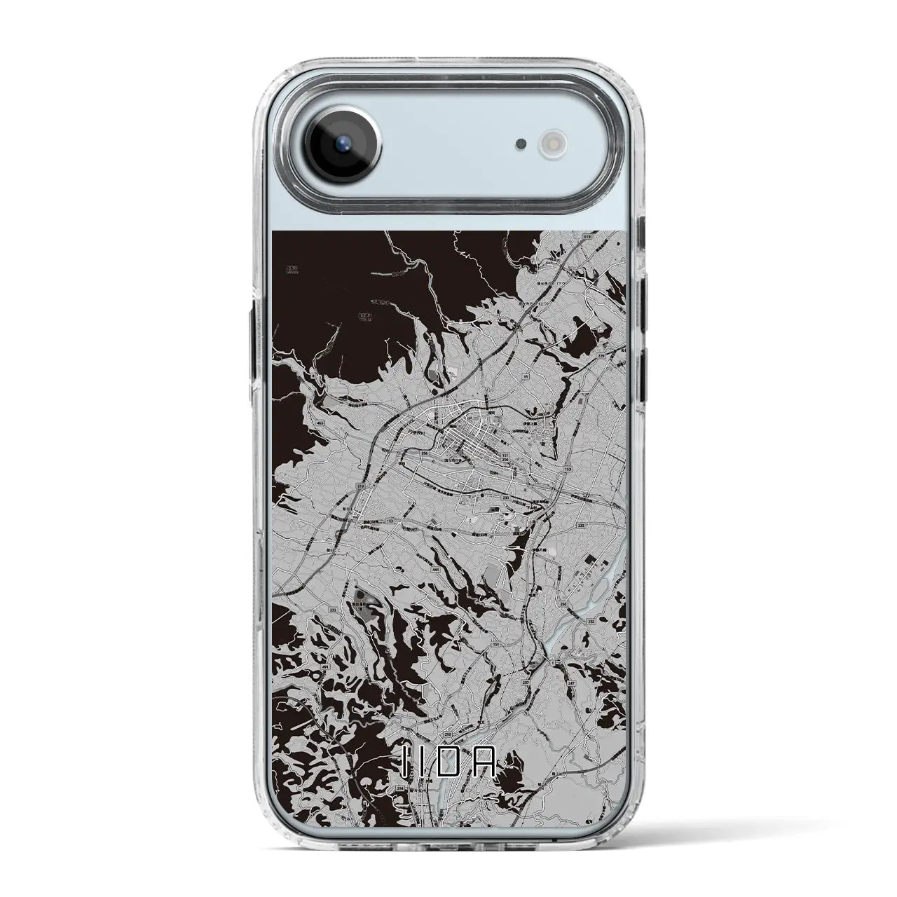 【飯田（長野県）】地図柄iPhoneケース（MagSafeタイプ）