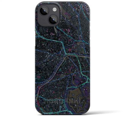 【飯田橋（東京都）】地図柄iPhoneケース（バックカバータイプ）