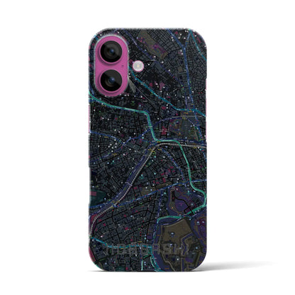 【飯田橋（東京都）】地図柄iPhoneケース（バックカバータイプ）