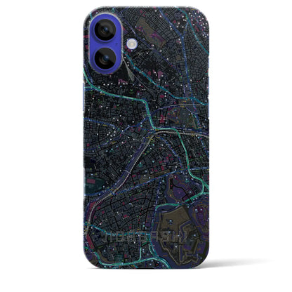 【飯田橋（東京都）】地図柄iPhoneケース（バックカバータイプ）