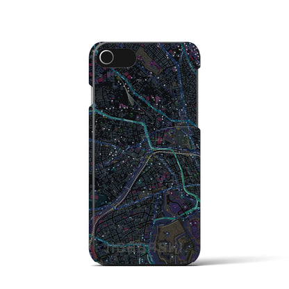 【飯田橋（東京都）】地図柄iPhoneケース（バックカバータイプ）