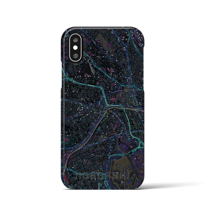 【飯田橋（東京都）】地図柄iPhoneケース（バックカバータイプ）