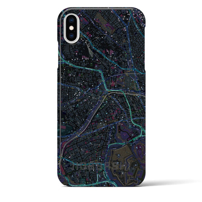 【飯田橋（東京都）】地図柄iPhoneケース（バックカバータイプ）