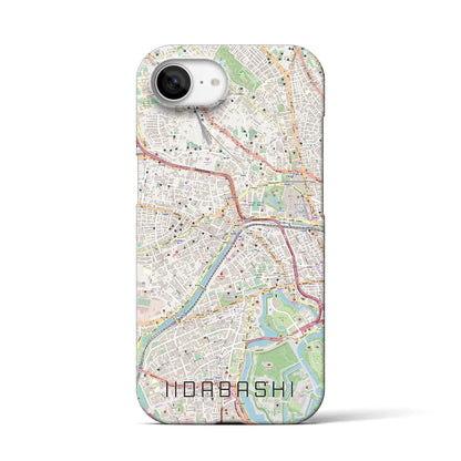 【飯田橋（東京都）】地図柄iPhoneケース（バックカバータイプ）