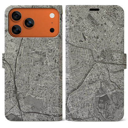 【飯田橋（東京都）】地図柄iPhoneケース（手帳タイプ）