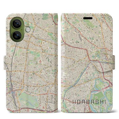 【飯田橋（東京都）】地図柄iPhoneケース（手帳タイプ）