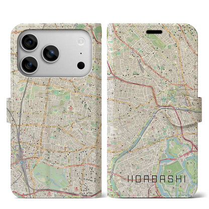 【飯田橋（東京都）】地図柄iPhoneケース（手帳タイプ）