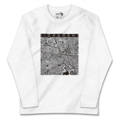 【飯田橋（東京都）】地図柄ロングスリーブTシャツ