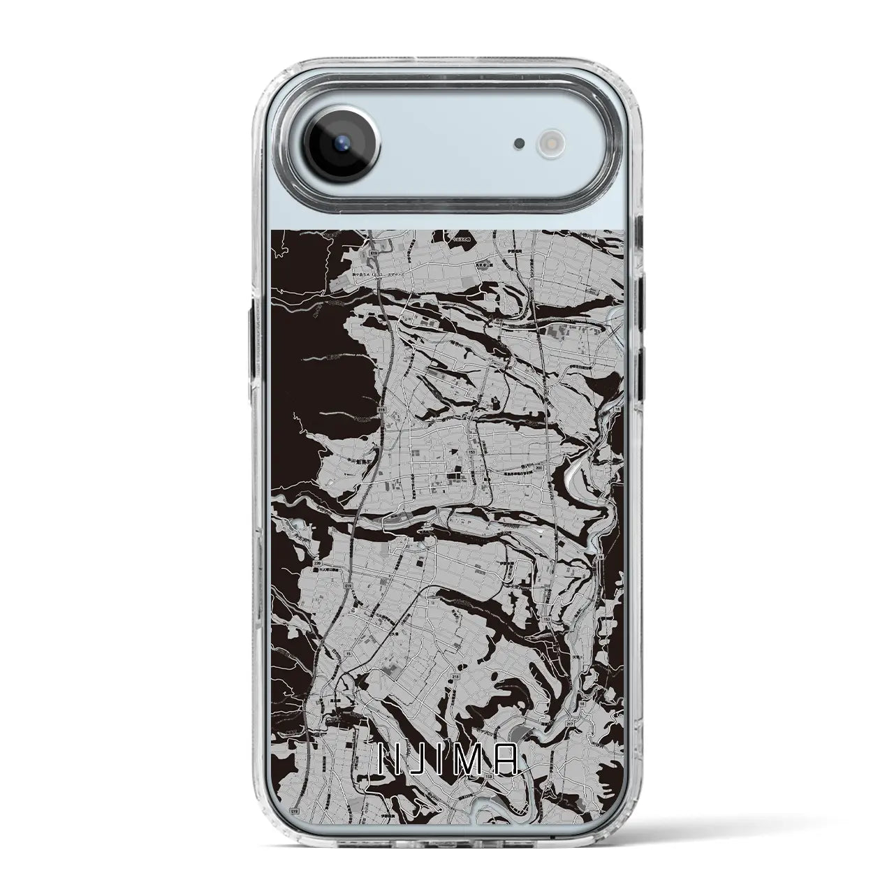 【飯島（長野県）】地図柄iPhoneケース（MagSafeタイプ）