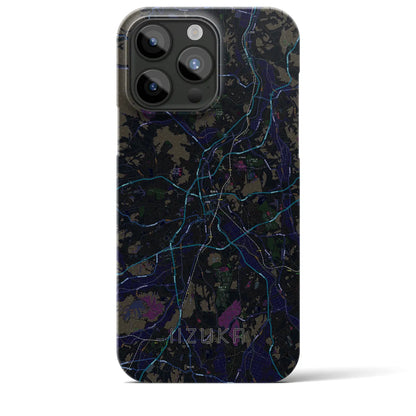 【飯塚（福岡県）】地図柄iPhoneケース（バックカバータイプ）