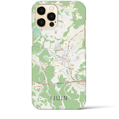 【伊集院（鹿児島県）】地図柄iPhoneケース（バックカバータイプ）