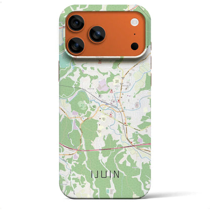 【伊集院（鹿児島県）】地図柄iPhoneケース（バックカバータイプ）