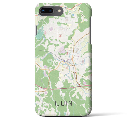 【伊集院（鹿児島県）】地図柄iPhoneケース（バックカバータイプ）