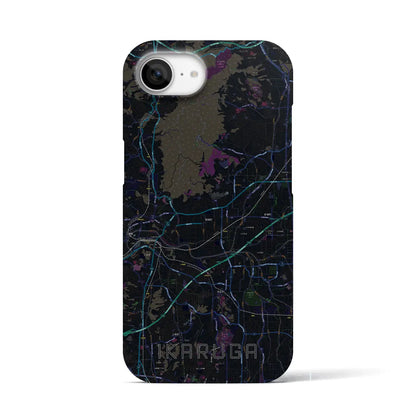 【斑鳩（奈良県）】地図柄iPhoneケース（バックカバータイプ）