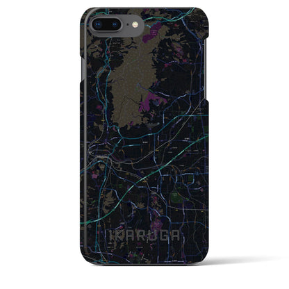 【斑鳩（奈良県）】地図柄iPhoneケース（バックカバータイプ）