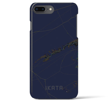 【伊方（愛媛県）】地図柄iPhoneケース（バックカバータイプ）