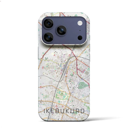 【池袋（東京都）】地図柄iPhoneケース（バックカバータイプ）