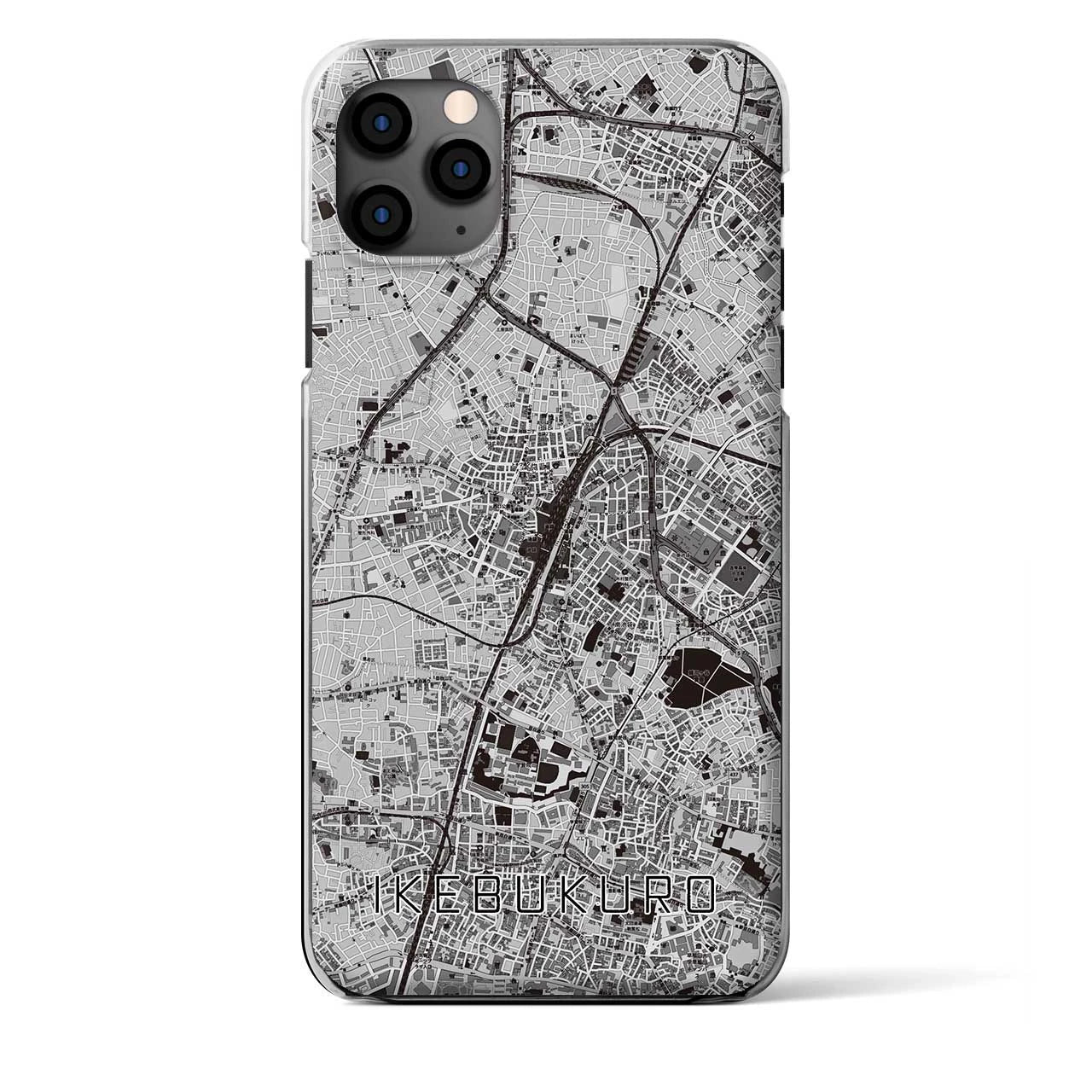 【池袋（東京都）】地図柄iPhoneケース（クリアタイプ）