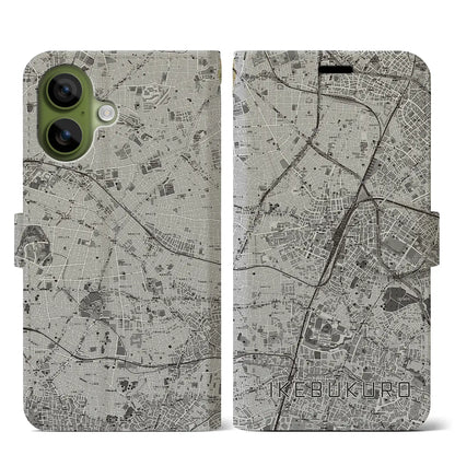 【池袋（東京都）】地図柄iPhoneケース（手帳タイプ）