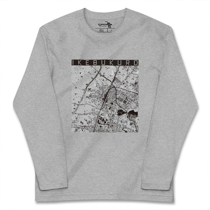 【池袋（東京都）】地図柄ロングスリーブTシャツ