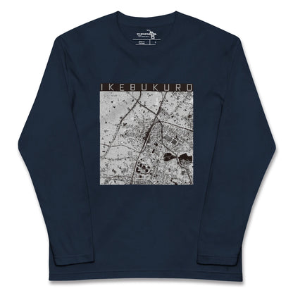 【池袋（東京都）】地図柄ロングスリーブTシャツ