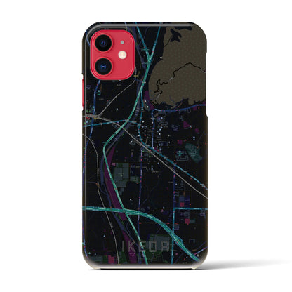 【池田（大阪府）】地図柄iPhoneケース（バックカバータイプ）