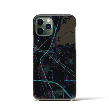 【池田（大阪府）】地図柄iPhoneケース（バックカバータイプ）