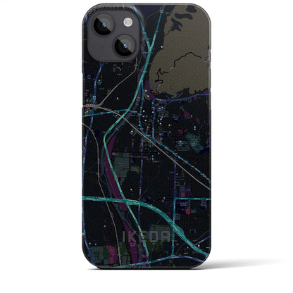 【池田（大阪府）】地図柄iPhoneケース（バックカバータイプ）