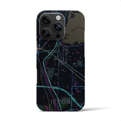 【池田（大阪府）】地図柄iPhoneケース（バックカバータイプ）