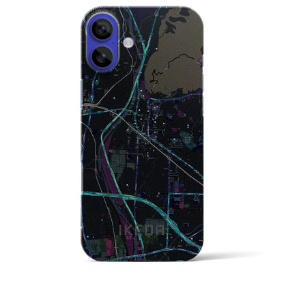 【池田（大阪府）】地図柄iPhoneケース（バックカバータイプ）