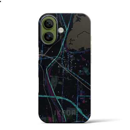 【池田（大阪府）】地図柄iPhoneケース（バックカバータイプ）